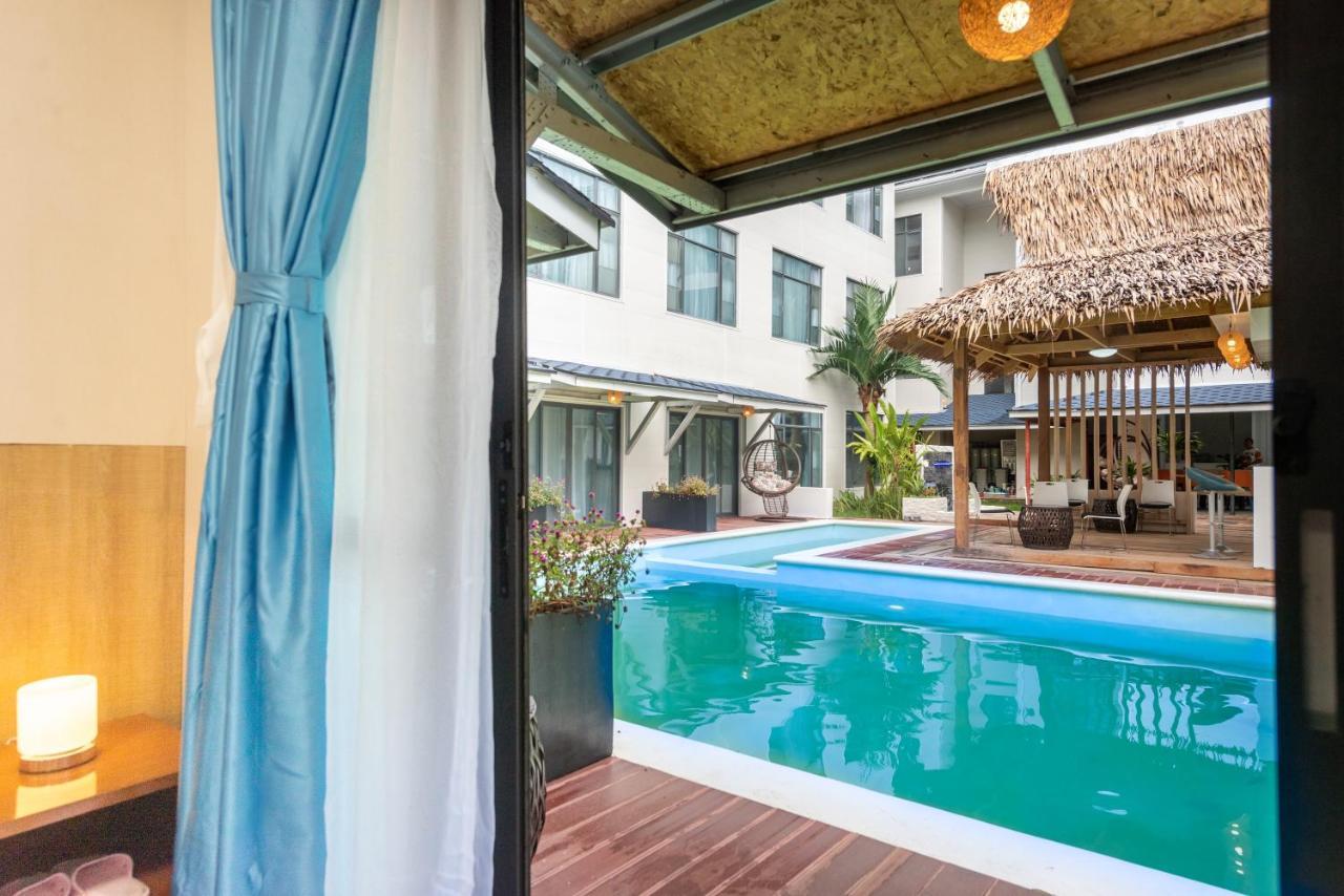 Siargao Seasky Resort Catangnan Eksteriør bilde